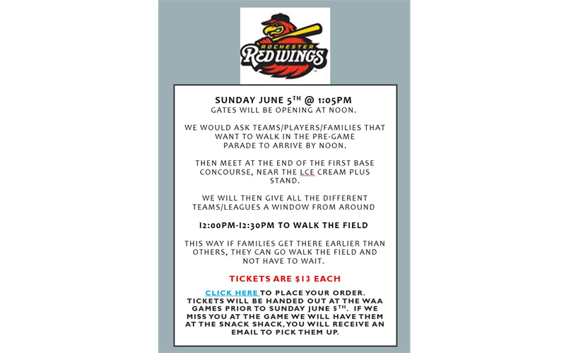 Red Wings Tickets